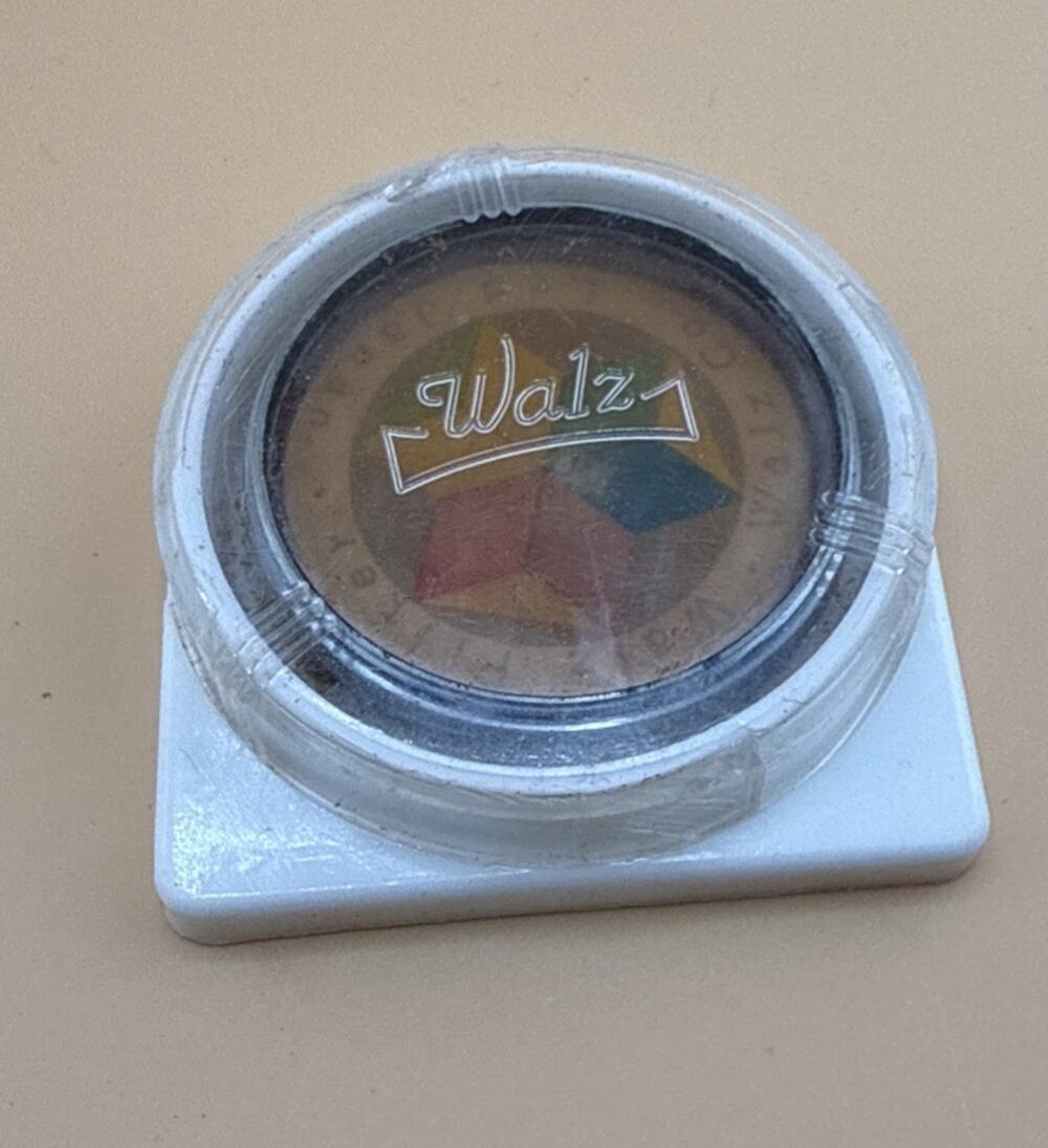 Vintage Walz 40.5 Type F WarmPhotographic Filter Screw-In Made in Japan w/Case